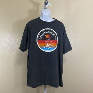 Great Smoky Mountains - TN 1934 Tennessee Tee T-shirt - Sz. XXL -